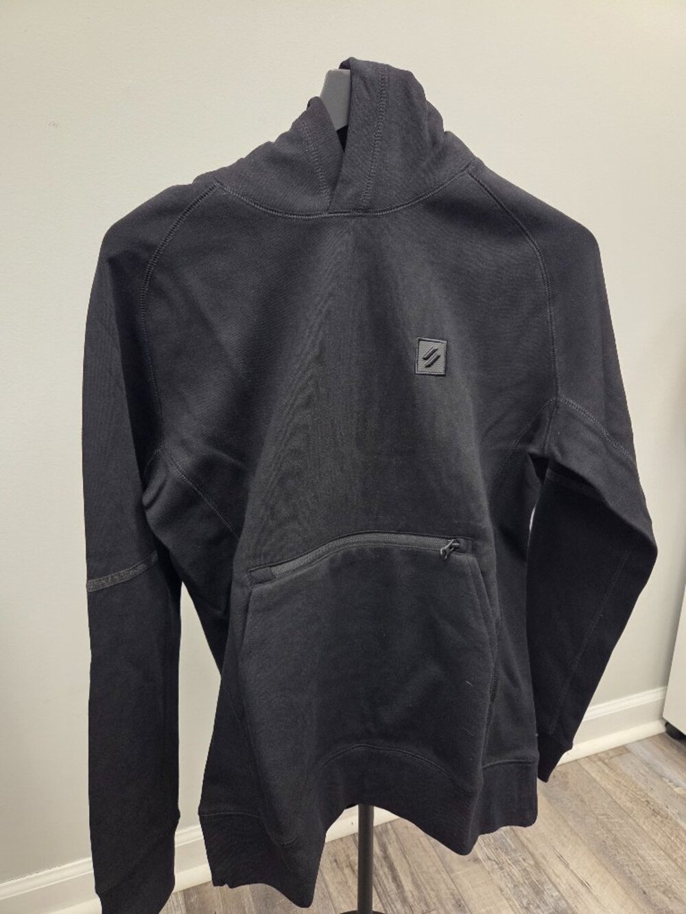 Superdry Tech Hoodie Men's Black – NWT Size Small Medium Large XL